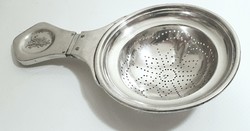 Silver (bachruch) tea strainer