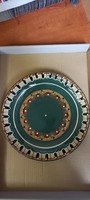 Ceramic wall plate, 27 cm in diameter