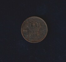 Belgium 50 centimeter 1953