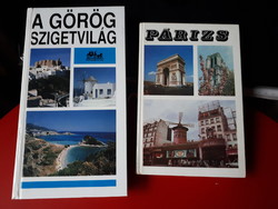 A görög szigetvilág, Párizs,  Panoráma útikönyv darabáras