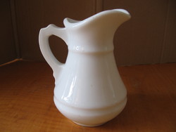 Antique bieder very thick small jug, spout