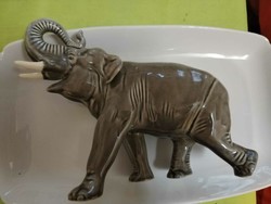 Large porcelain elephant