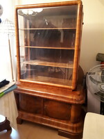 French art deco display cabinet