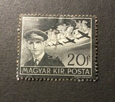 Memorial stamp 1942 István Horthy Hungarian Royal Post