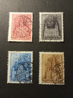 Stamp row 1943 church row iii. Hungarian Royal Post
