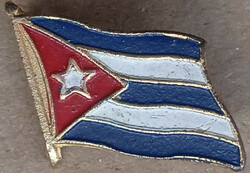 Kuba - zászlós jelvény