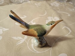 Herendi porcelán kolibri szobor.