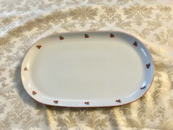 Alföldi porcelain cherry sandwich or cake serving tray