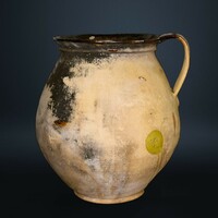 Folk pot with handle from Gömör