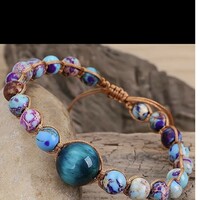 Regalite adjustable mineral bracelet!