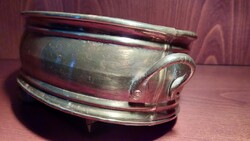 Old Indian copper bowl (28 cm)