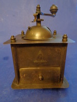 Antique ramses copper coffee grinder