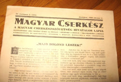 Hungarian Scout 1930 February 1. Newspaper