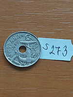 Spain 50 centimeter 1949 copper-nickel francisco franco s273