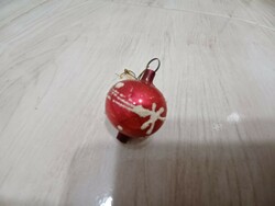 Christmas tree decoration - old, special, small glass