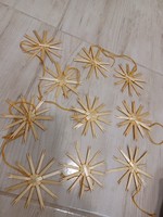 Christmas tree decoration - straw, handmade 10 pieces!