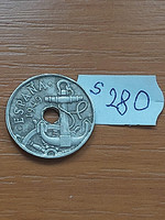Spain 50 centimeter 1949 copper-nickel francisco franco s280