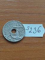 Spain 50 centimeter 1949 copper-nickel francisco franco s236