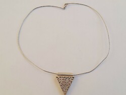 HUF 1 fabulous 925 silver chain with openwork designer 925 pendant