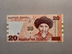 Kirgizisztán-20 Szom 2002 UNC