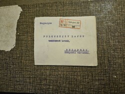 1912 registered letter Budapest