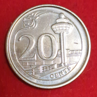 2013. Singapore 20 cents (456)