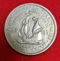 Eastern Caribbean States 25 cents, 1965 (893)