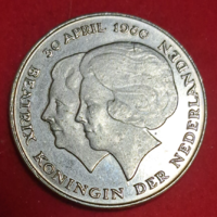1980. Hollandia 2½ gulden, Beatrix királynő megkoronázása(863)