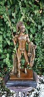 Iaszón az aranygyapjú hőse - mitológiai bronz szobor