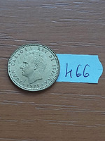 Spain 1 peseta 1975 aluminum bronze, i. King John Charles 466