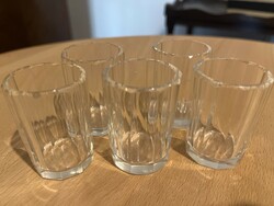 Drink glass set of 5 pieces
