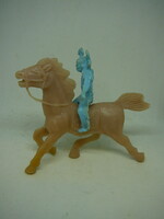 Plastic horse-riding Indian from the 1970s and 1980s