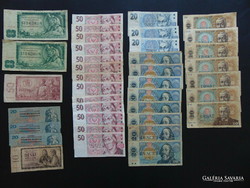 Lot of 38 Czech Koruna banknotes!
