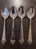Silver spoon, 4 pieces, 164 gr