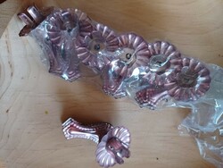 Christmas tree decoration - 7 pink vintage candle clips!
