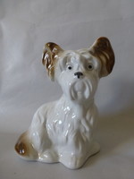 Német,Lippelsdorf porcelán kutya,terrier