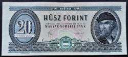 20 Forint 1980, EF, alacsony sorszám