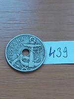 Spain 50 centimeter 1949 copper-nickel francisco franco 439