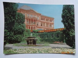 Old postcard: Balatonfüred, state heart hospital (70s)