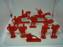 Commercial plastic soldiers from the 1970s and 1980s
