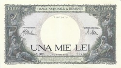 1000 lei 1943 Románia Gyönyörű