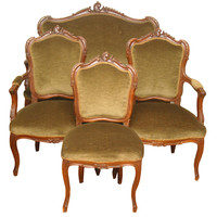 Viennese baroque sofa, sofa, chair