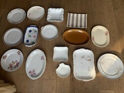 15 porcelain serving and roast bowls for sale together