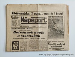 1974 August 26 / folk sport / for birthday :-) original, old newspaper no.: 26843