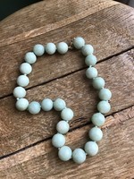 A large string of jade beads