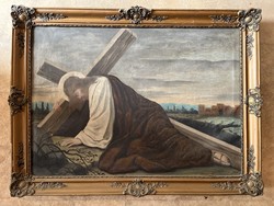 János Pammer - Jesus with the cross