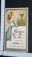 Art Nouveau holy image lithograph holy image marked 1906