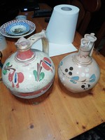 Folk jug, 2 pieces defective. It is in the condition shown in the pictures.