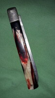 Old cccp sickle hammer sign knife with vinyl handle 20 cm the blade 9 cm according to the pictures