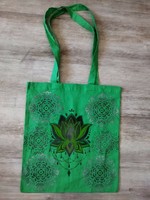 Shopping bag lotus flower